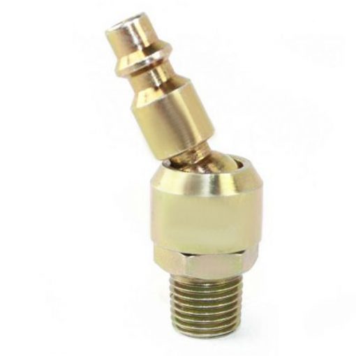 1/4" Male Industrial x 1/4" MPT Swivel Plug CPHS441-D6