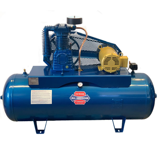 AAA 5HP 3PH K30 80 Gallon Horizontal