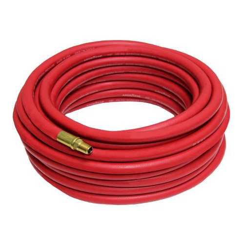 Red Air Hose 1/4" 25-100 Feet