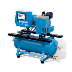 Boge 7.5 HP 80 Gallon | 1-3 Phase 208V | 125 PSI | MPCB-F | C7LRN