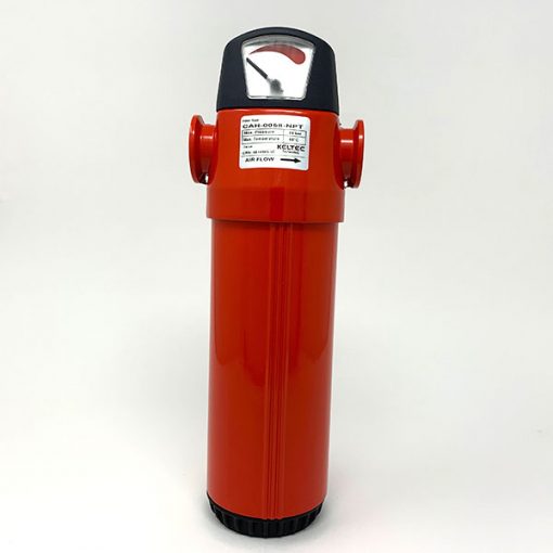 Keltec 1/2" Red Filter Housing w/ Flowmeter