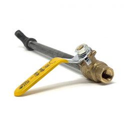 1/4" Drain Kit Manual (90*, Nipple, Ball Valve)