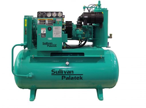 Palatek 15 HP | 200 Gallon | 3-Phase 200-575V | 125-150 PSI | Open-Encl | TEFC | Wye | D15