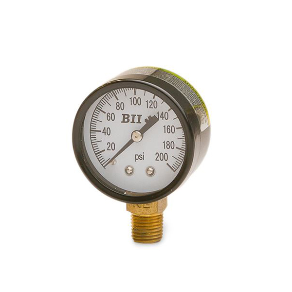 Boshart 160 PSI Gauge #PG 1/4" CLM-0-160