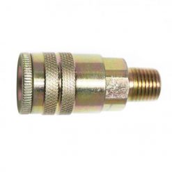 CH441 Z 1/4" Industrial Steel Coupler x 1/4" Male NPT