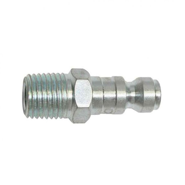 CPA441 Z 1/4" Automotive Steel Coupler Plug x 1/4" Male NPT