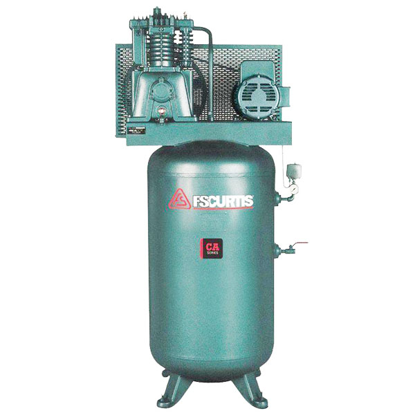 Curtis 10HP 120 Gallon CA E71 3Phase Vertical 208-460V