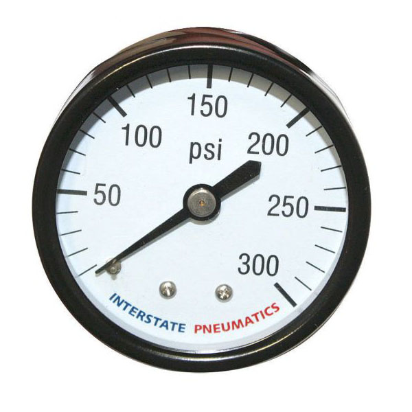 Boshart 160 PSI Gauge #PG 1/8" CBM-0-160