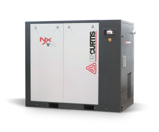 Curtis 250HP | Base | 3 Phase 460V | 115 PSI | NXV185