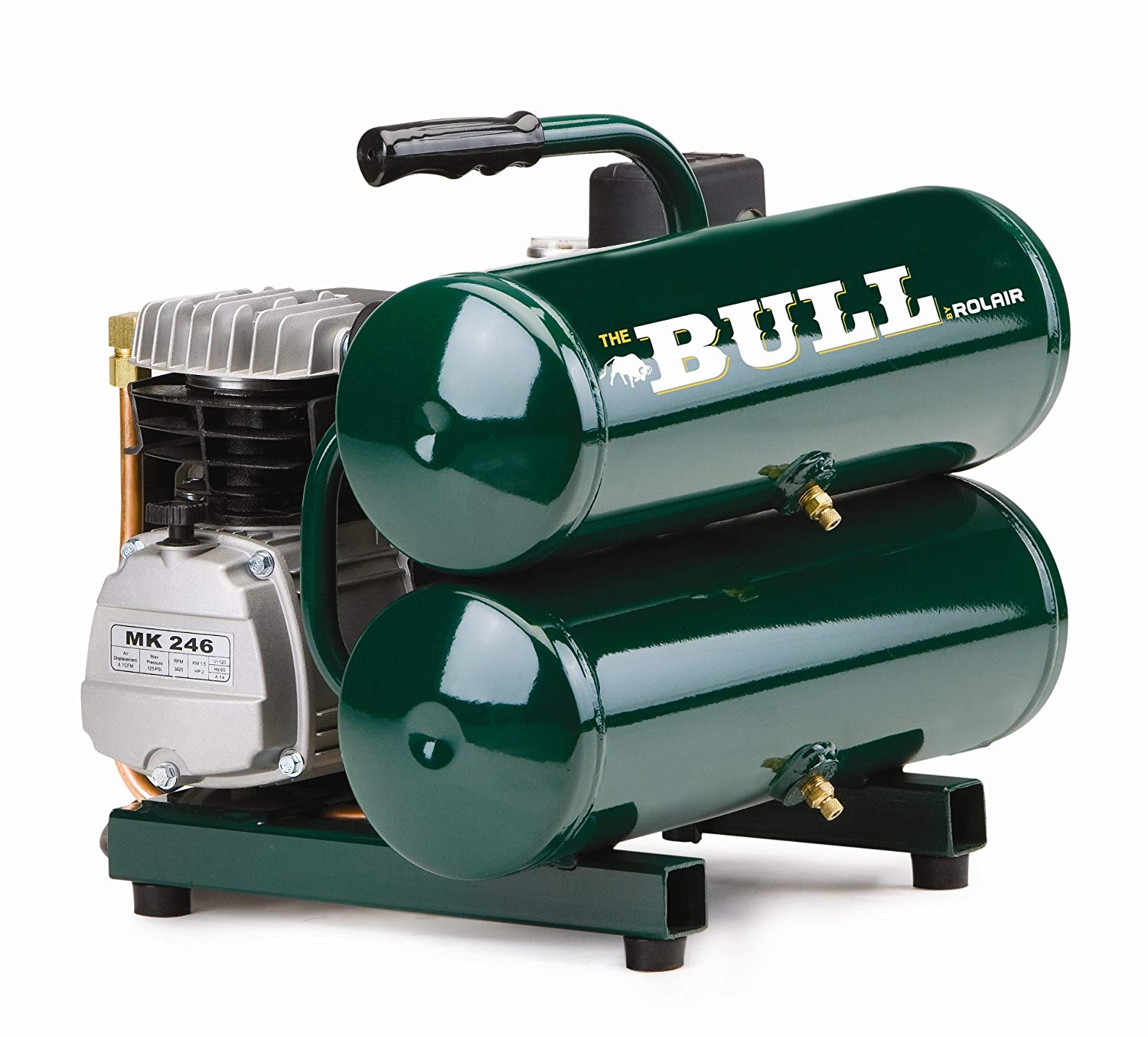 Rolair 2HP 4 Gallon Handcarry (BULL)