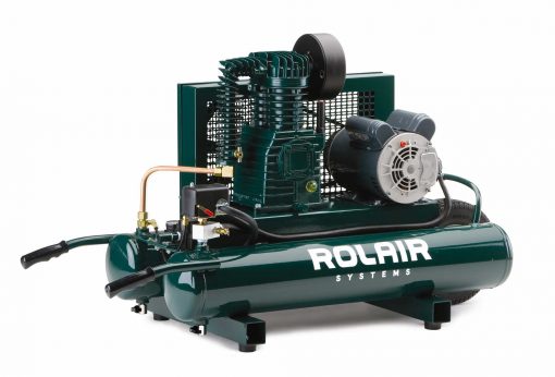 Rolair 1.5HP 8 Gallon Wheel barrel Electric