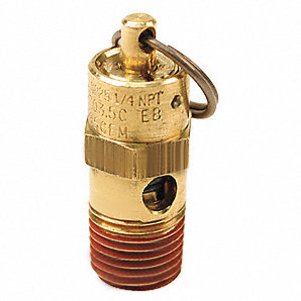 Safety Valves 1/8" 80-200 PSI