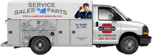 Air Compressor Service Truck